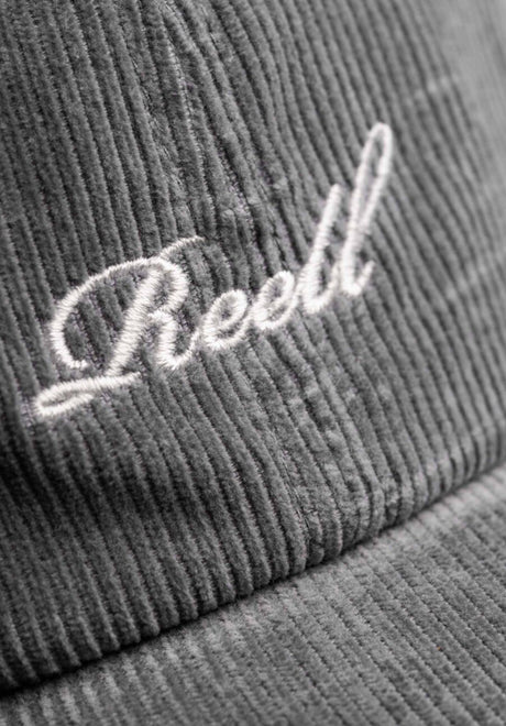 Reell Single Script Cap Cap bluegrey-cord – Rückenansicht