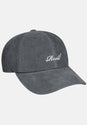 Single Script Cap bluegrey-cord Vorderansicht