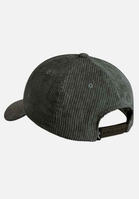 Reell Single Script Cap Cap graphiteblue-cord – Rückenansicht