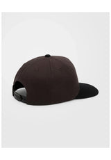 Volcom Quarter Twill Kids Cap rinsedblack – Rückenansicht