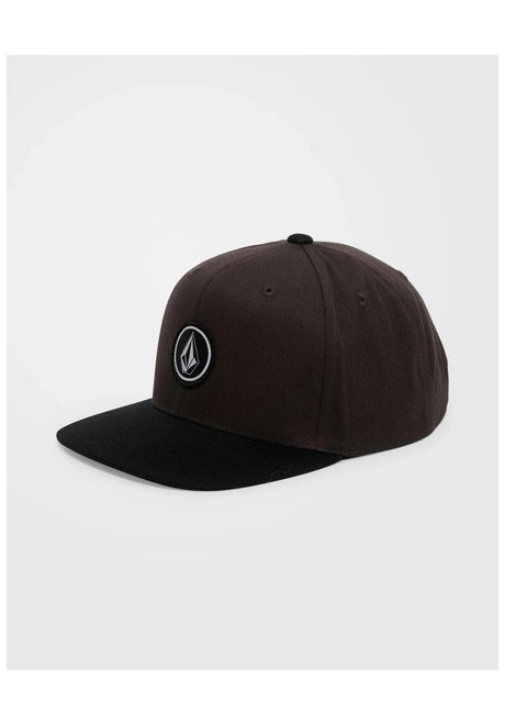 Volcom Quarter Twill Kids Cap rinsedblack – Vorderansicht
