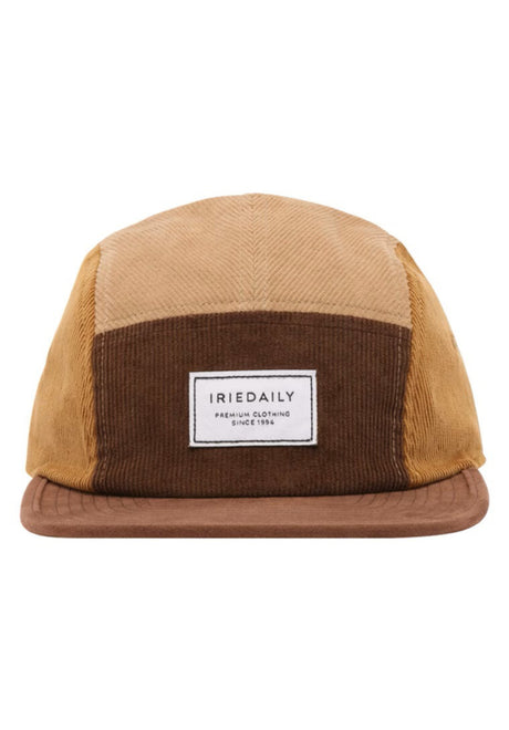 iriedaily Corvin 5 Panel Cap mocca – Rückenansicht
