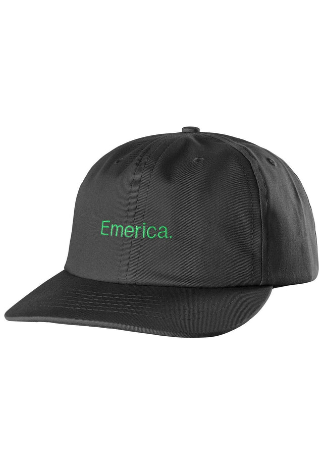 Pure Gold Dad Hat black-green Vorderansicht