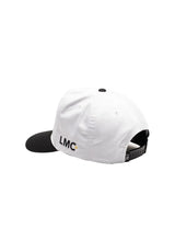 Loser-Machine x Mooneyes Gearhead Cap white-black – Rückenansicht