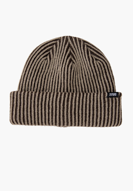 TITUS Däkl Mütze beige – Vorderansicht