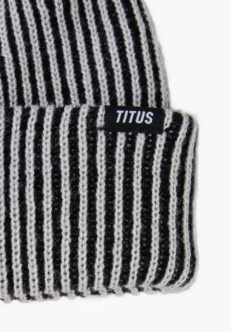 TITUS Däkl Mütze grey – Rückenansicht