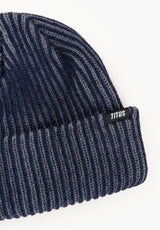 TITUS Däkl Mütze navy-greyblue – Rückenansicht