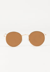 CHPO Liam Sonnenbrille gold-brown – Rückenansicht