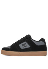 DC Shoes Pure Schuhe Jungs black-grey-gum – Rückenansicht