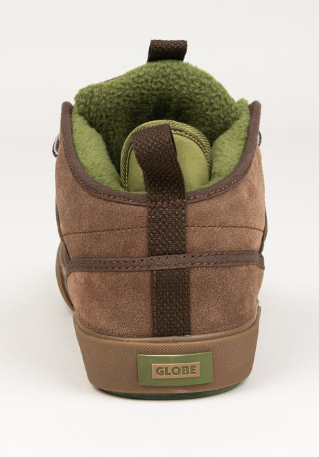 Globe Motley Mid Schuhe Jungs chestnut-olive-summit – Seitenansicht