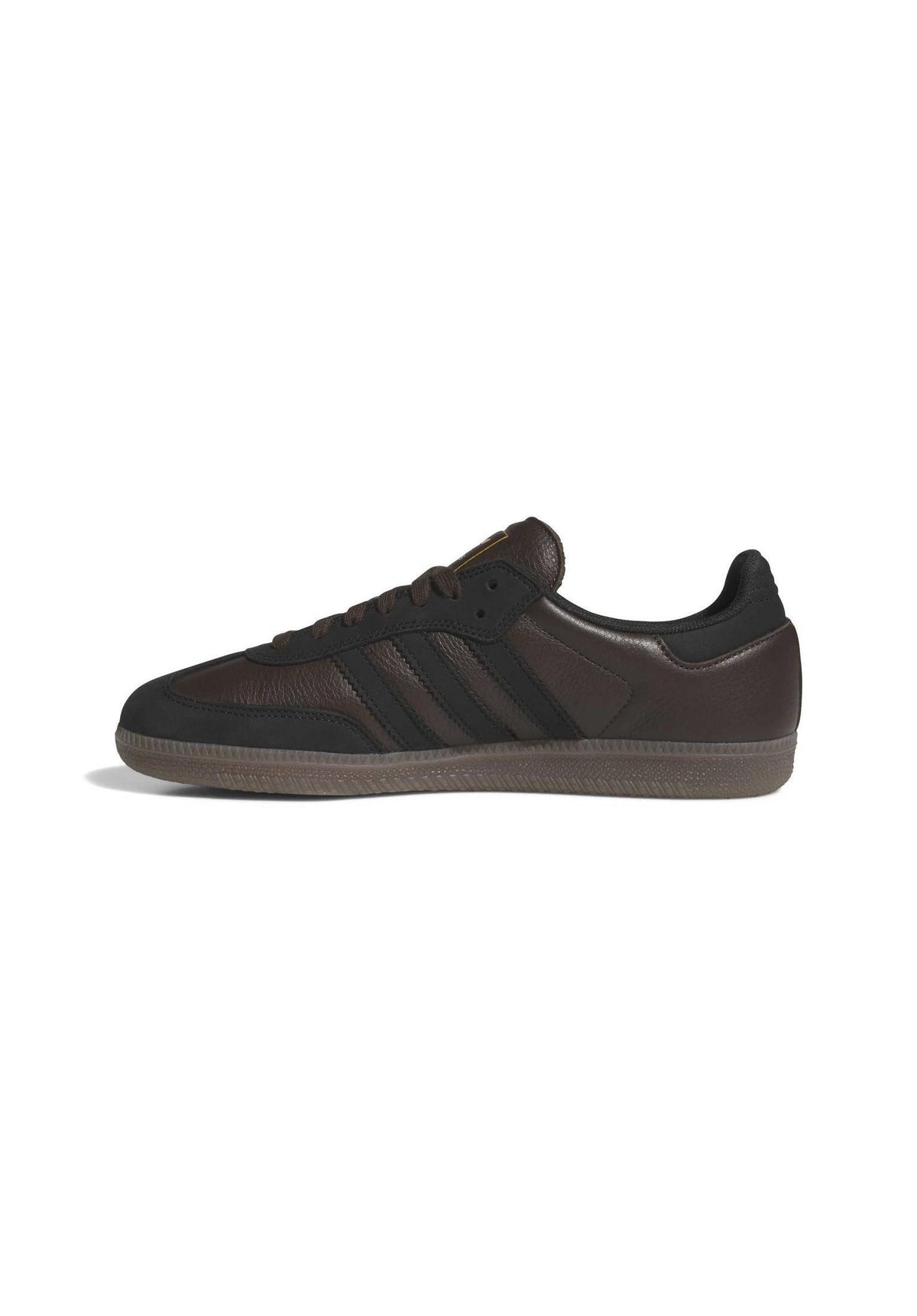 adidas-skateboarding Samba ADV Schuhe Jungs darkbrown-coreblack-gum5 – Rückenansicht