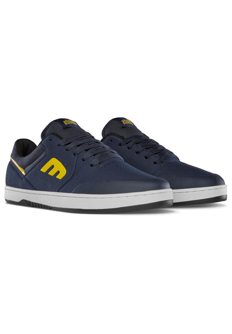 etnies Marana x Michelin Schuhe Jungs navy-yellow – Rückenansicht