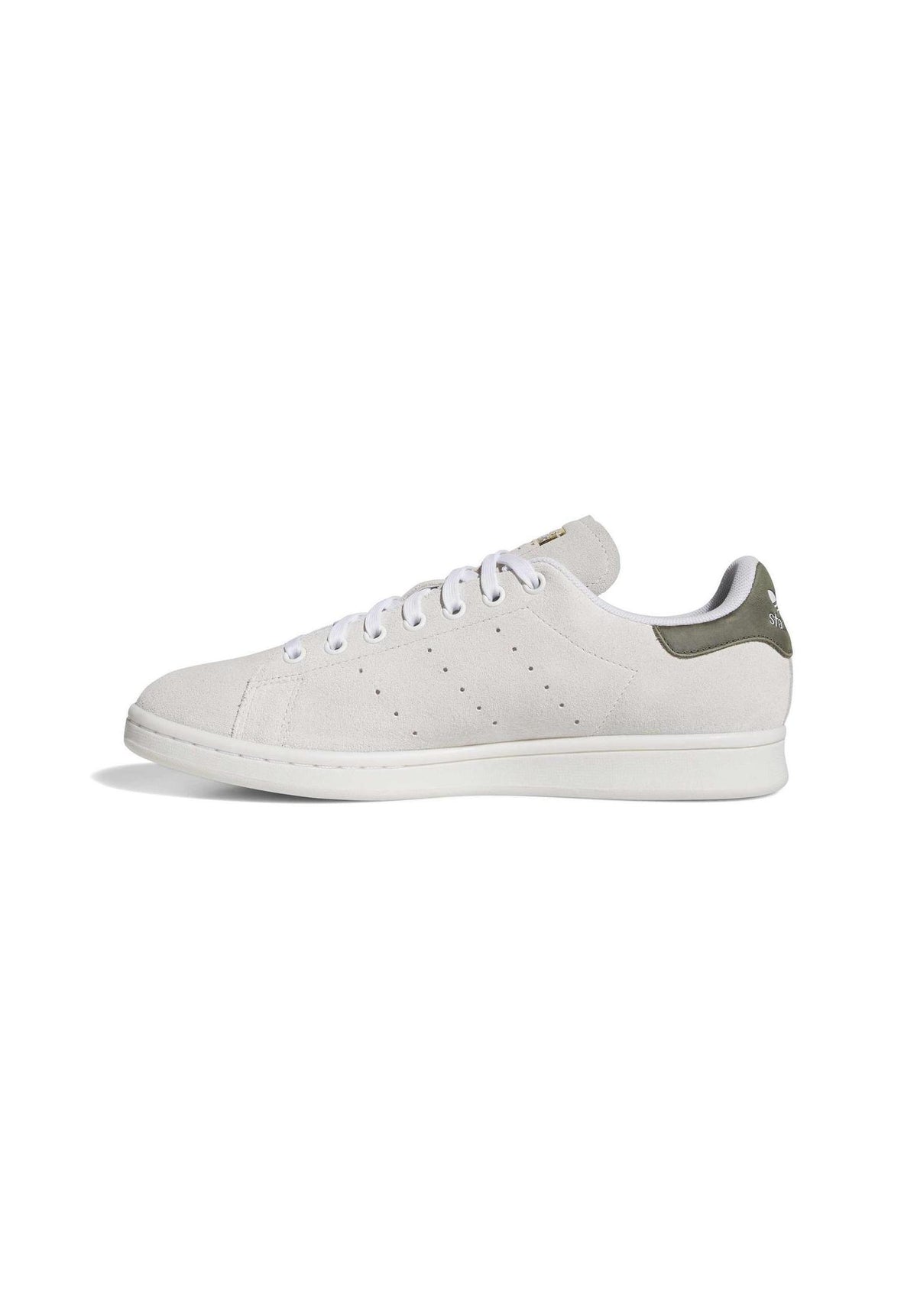 adidas-skateboarding Stan Smith ADV Schuhe Jungs crystalwhite-olive-gold – Oberansicht