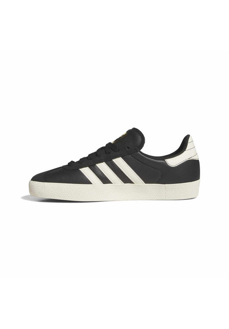 adidas-skateboarding Gazelle ADV Schuhe Jungs coreblack-creamwhite-gold – Detailansicht 1