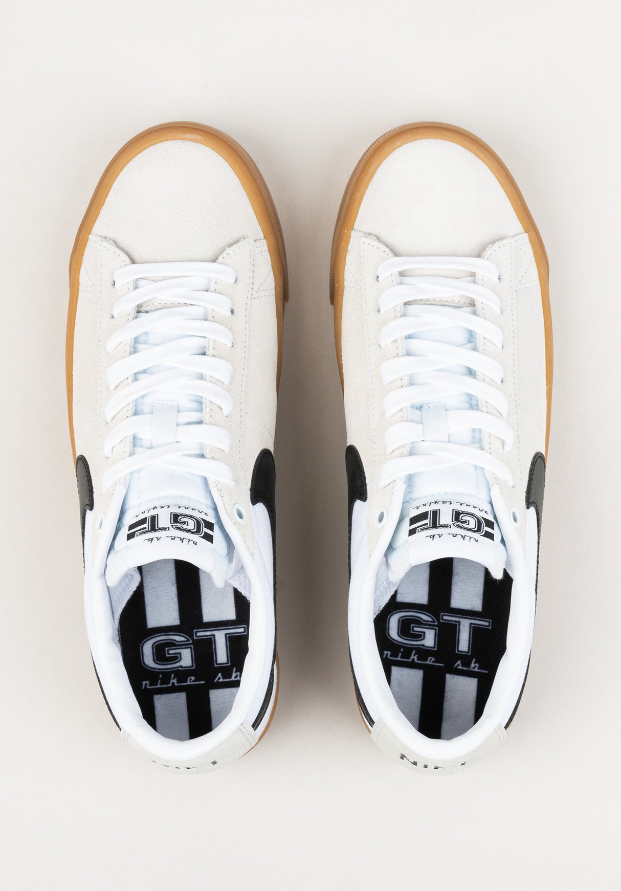Nike SB Zoom Blazer Low Pro GT Schuhe Jungs white-black-white-white – Detailansicht 2
