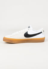 Nike SB Zoom Blazer Low Pro GT Schuhe Jungs white-black-white-white – Oberansicht