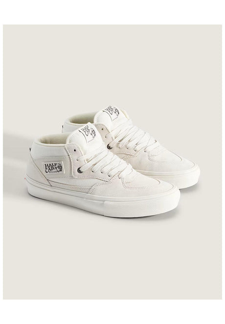 Vans Skate Half Cab Schuhe Jungs marshmallow – Rückenansicht