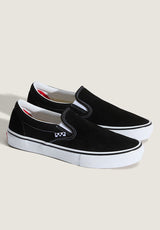 Vans Skate Slip-On Schuhe Jungs black – Detailansicht 2