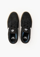 Nike SB Chron 2 Schuhe Jungs black-white-gum – Detailansicht 2