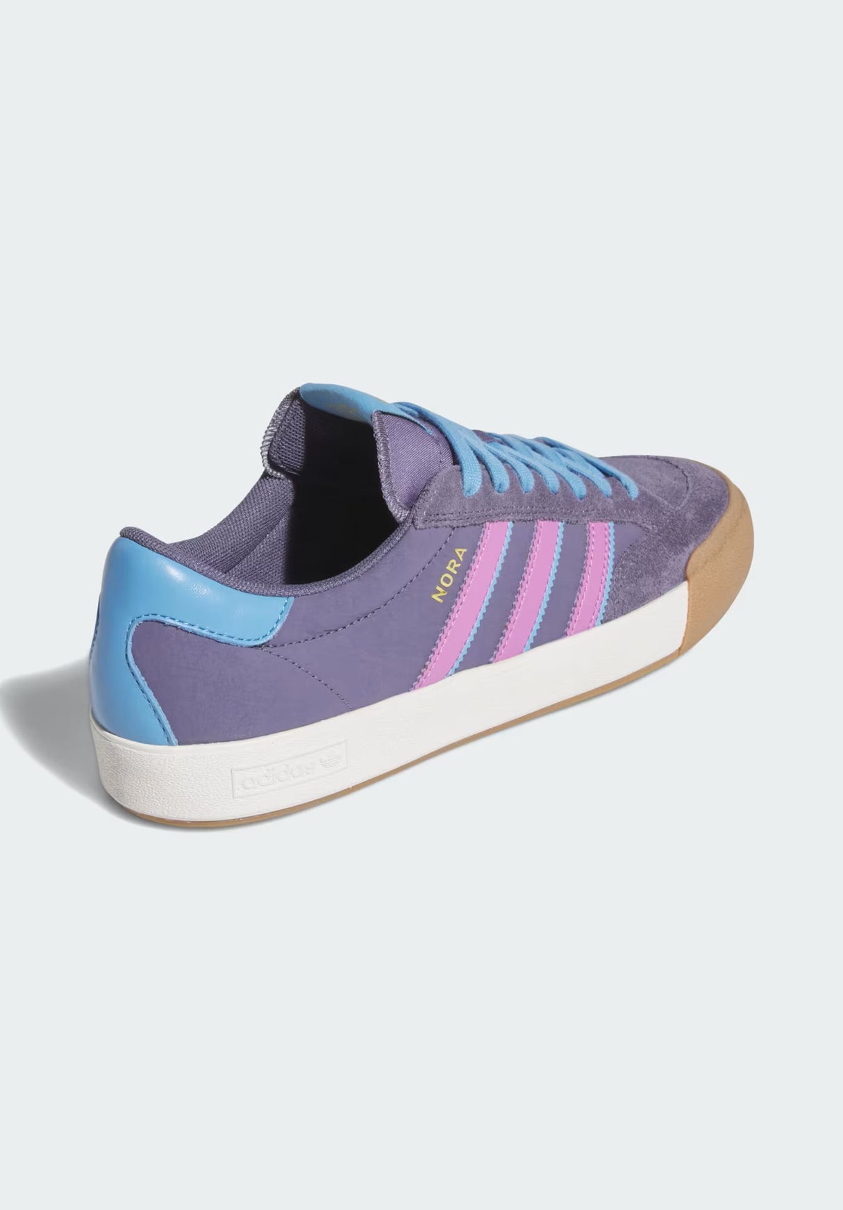 adidas-skateboarding Nora Schuhe Jungs prelovedviolet-purple-gold – Rückenansicht