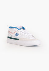 New Balance Numeric 417 Franky Villani Schuhe Jungs white-babyblue – Vorderansicht