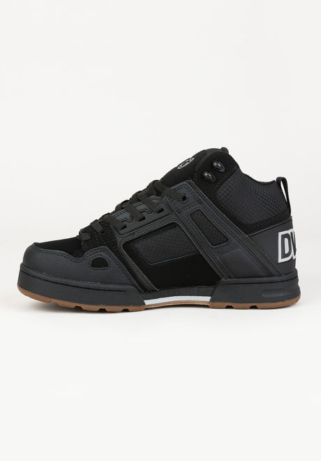 DVS Comanche Boot Schuhe Jungs black-reflective-charcoal-leather – Oberansicht