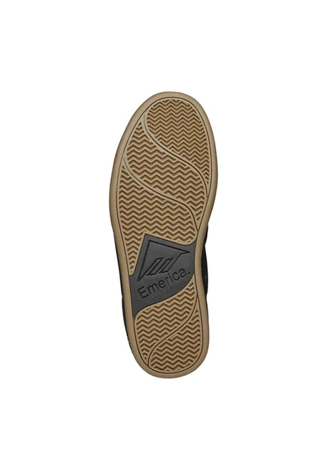 Emerica Heritic Schuhe Jungs black-black-gum – Rückenansicht