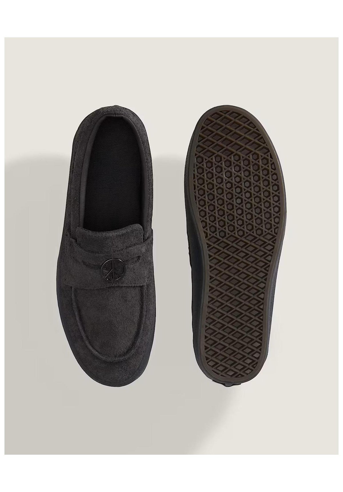 Vans Skate Loafer Schuhe Jungs fadedblack – Detailansicht 1