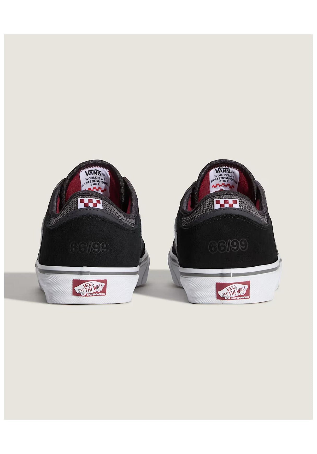 Vans Skate Rowley Schuhe Jungs black-charcoal – Detailansicht 2