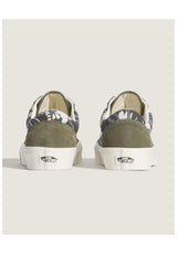 Vans Old Skool Schuhe Mädels floral-olive – Detailansicht 2