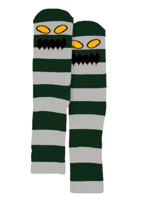 Toy-Machine Monster Big Stripe Socken forest – Vorderansicht