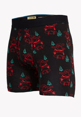 Stance Santa Rips Boxer Brief Wholester Boxershorts black – Vorderansicht