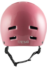 TSG Nipper Mini Solid Color Kids Helm gloss baby pink – Rückenansicht