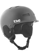 TSG Trophy Solid Color Snowboardhelm satin black – Vorderansicht
