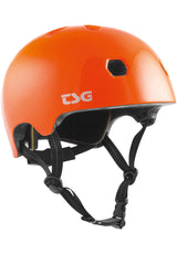 TSG Meta Solid Color Helm gloss orange – Vorderansicht