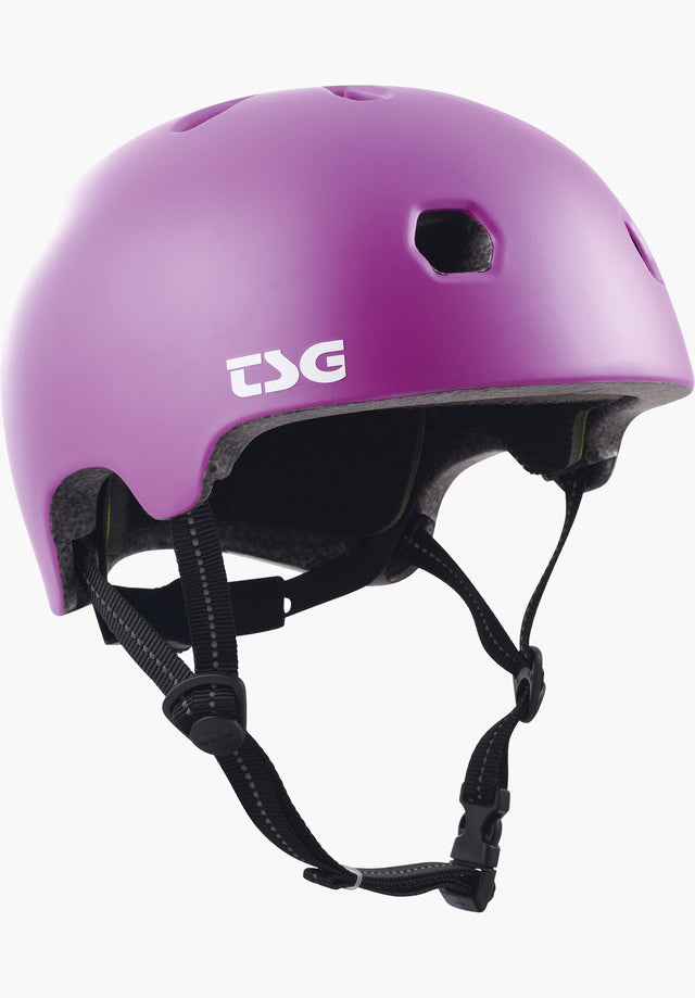 Meta Solid Color satin purple magic Vorderansicht