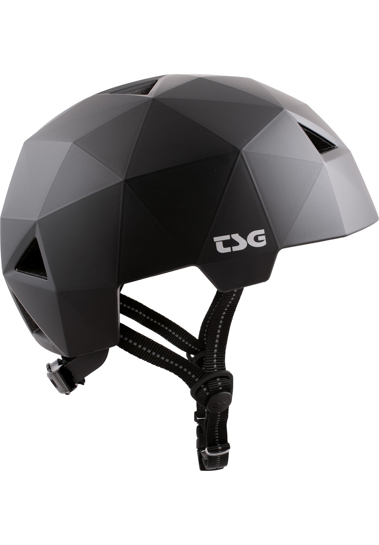 TSG Geo Solid Color Helm satin black – Detailansicht 1