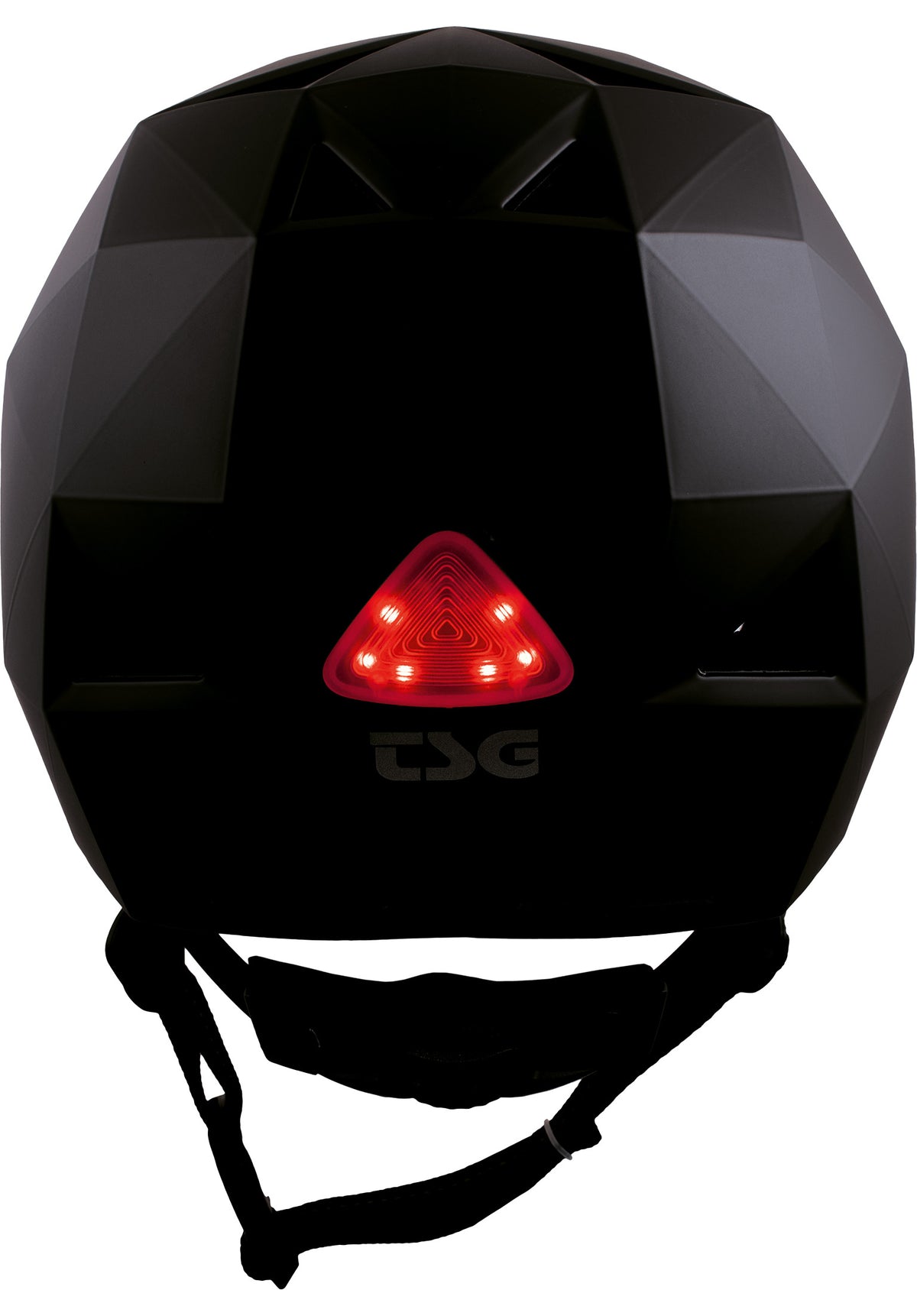 TSG Geo Solid Color Helm satin black – Seitenansicht