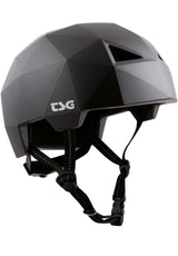 TSG Geo Solid Color Helm satin black – Vorderansicht