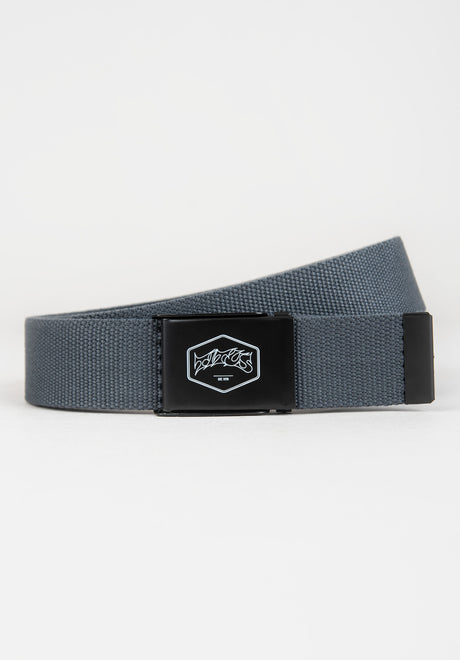 TITUS Hexagon Gürtel darkgrey – Vorderansicht