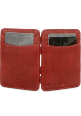 Hunterson Magic Wallet RFID Portemonnaie burgundy – Detailansicht 1