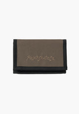 Polar Skate Co Key Wallet Surf Logo Portemonnaie greybrown – Vorderansicht