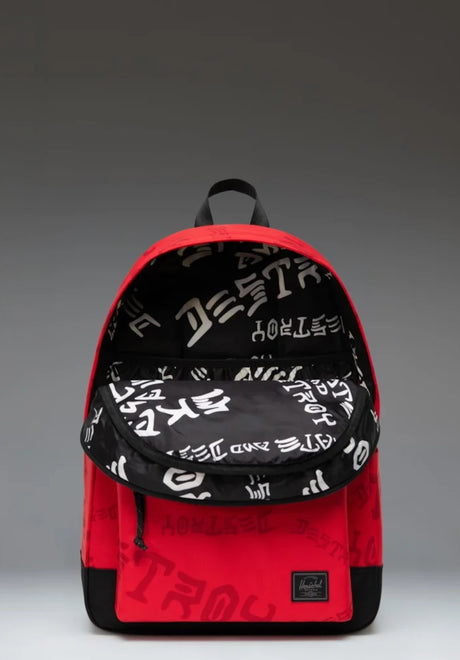 Herschel Classic X-Large Thrasher Rucksack racing rd/brbds chrry – Detailansicht 1