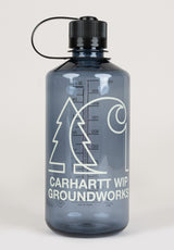 Carhartt WIP x Nalgene Sustain Narrow Mouth Groundworkers Water diverser Artikel multicolor – Vorderansicht