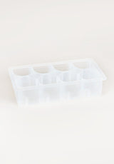 Carhartt WIP C Logo Ice Cube Tray diverser Artikel clear – Vorderansicht