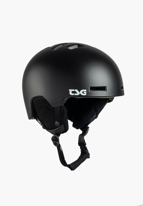 TSG Vertice Mips Solid Color Snowboardhelm satin black – Vorderansicht