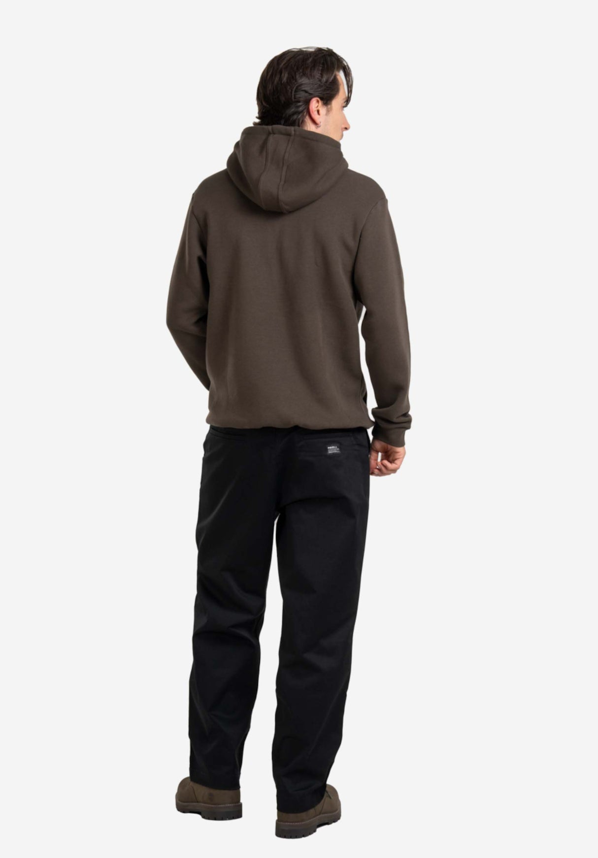 Loose Flex Chino PC deepblack Rueckenansicht