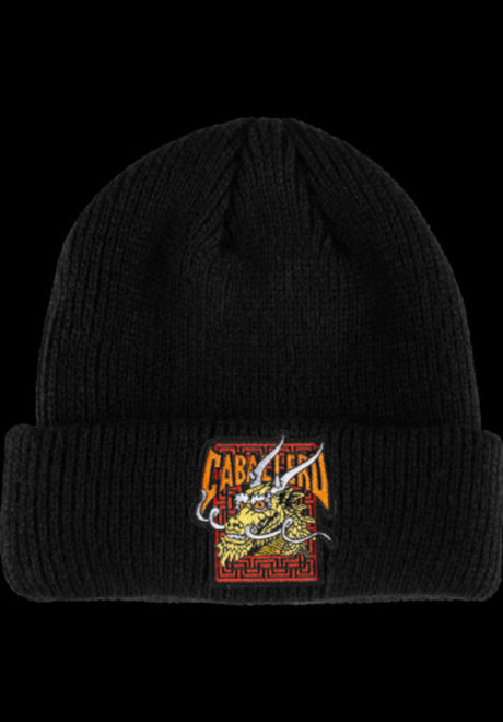 Powell-Peralta Steve Caballero Street Mütze black – Vorderansicht