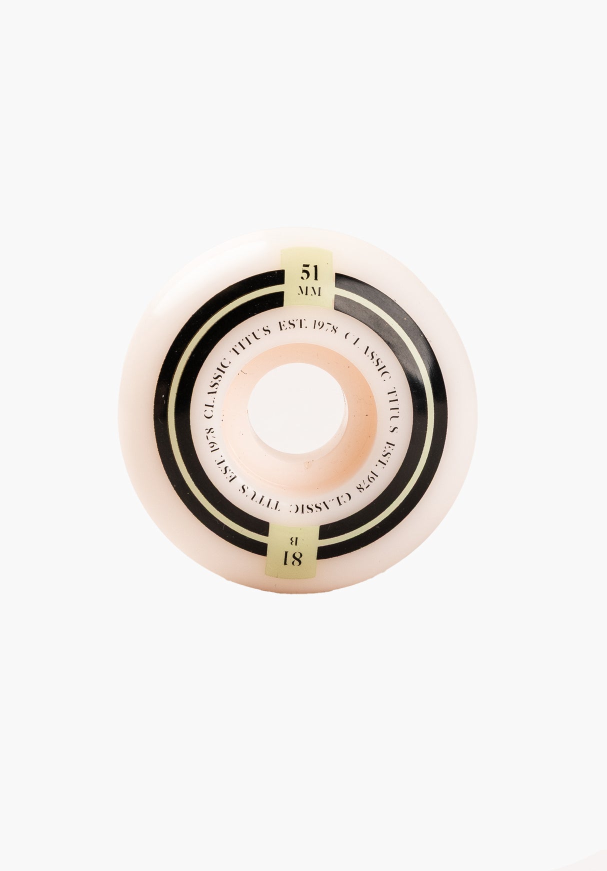 Classic 81B bone-black Rueckenansicht