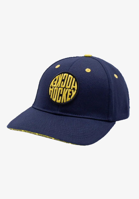 Hockey Troop Cap navy – Vorderansicht